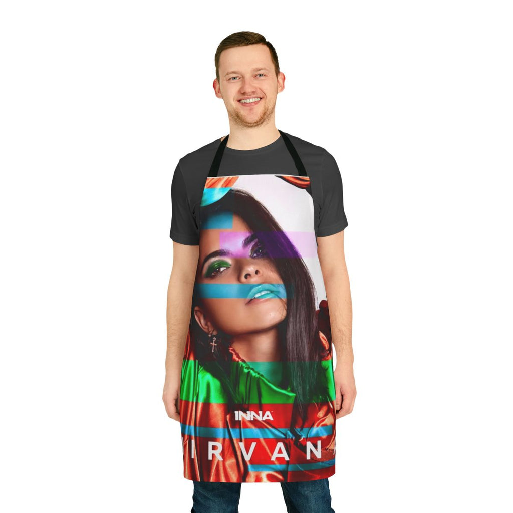 Custom t-shirt apron with a unique design for home cooks and chefs