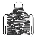 Stylish apron featuring memorable U2 ZooTV tour quotes