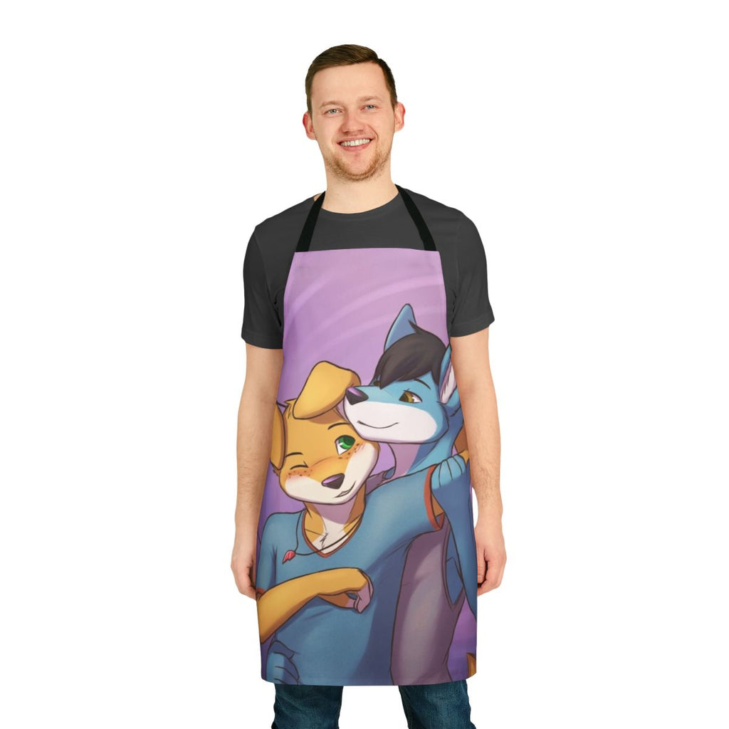 A high-quality apron featuring the "Weekend 1" cover art illustration.