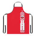 405th Southern Regiment inspired cooking apron with Halo Spartan armor and Master Chief design elements