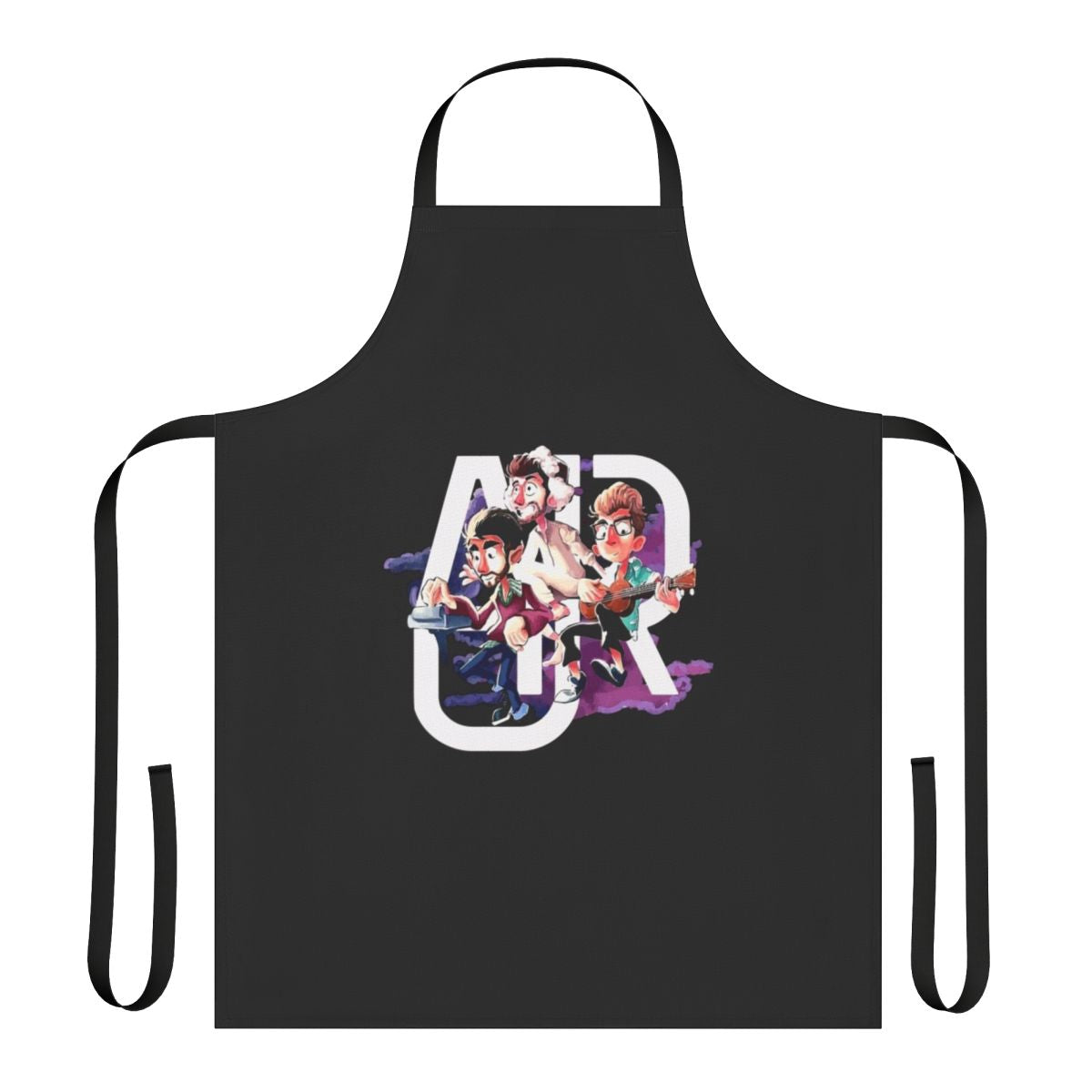 Stylish apron featuring the AJR logo design