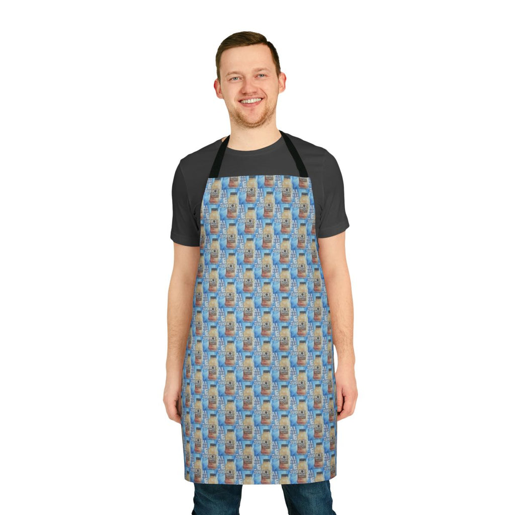 Personalized iced coffee apron for baristas and coffee lovers