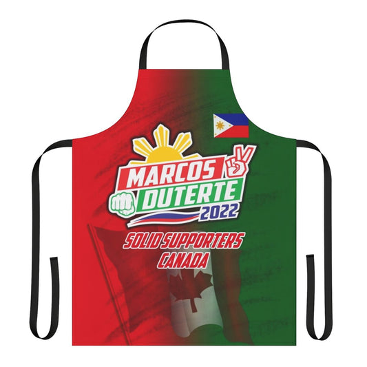 Customizable apron featuring Bongbong Marcos and Sara Duterte, the 2022 Philippines election candidates.