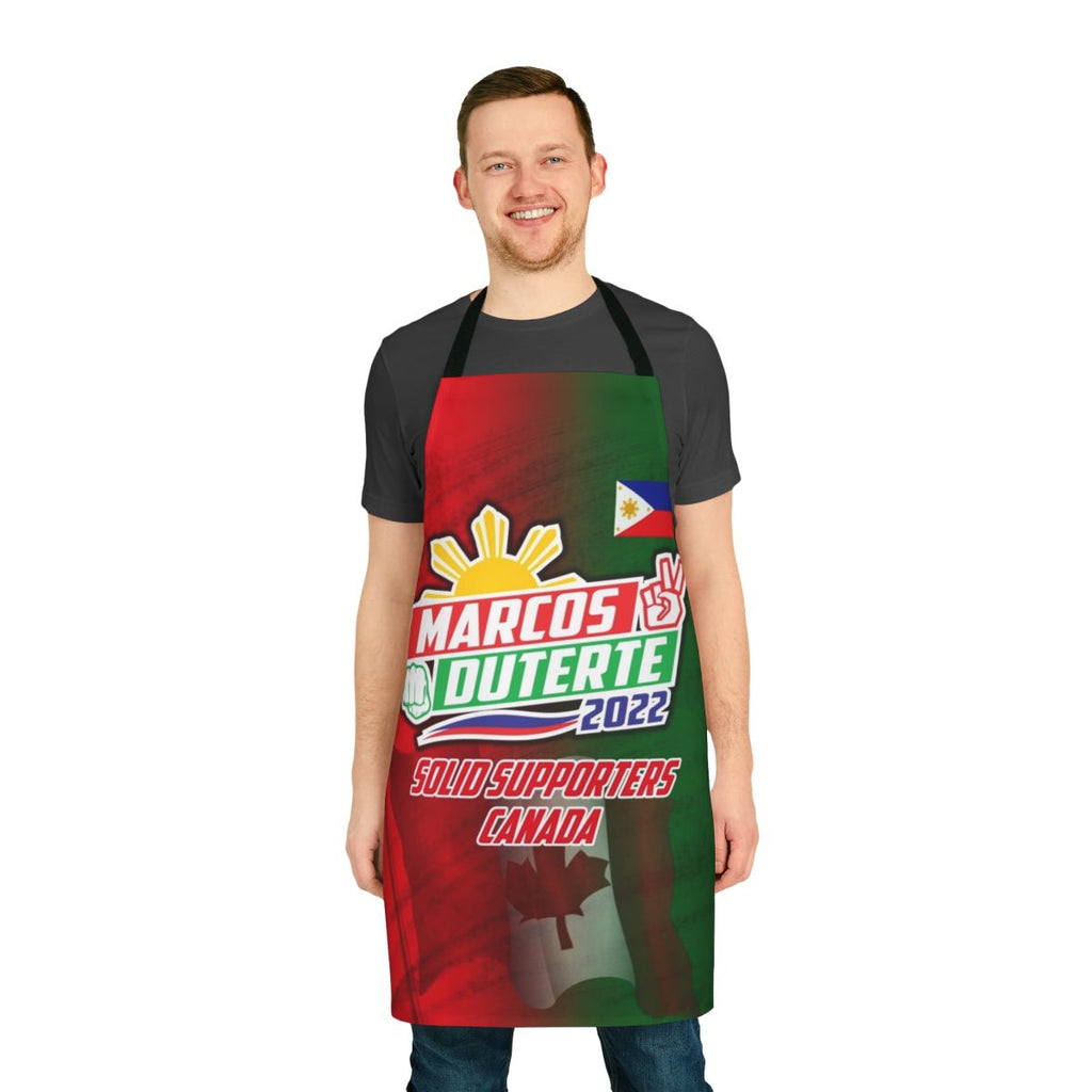 Customizable apron featuring Bongbong Marcos and Sara Duterte, the 2022 Philippines election candidates.