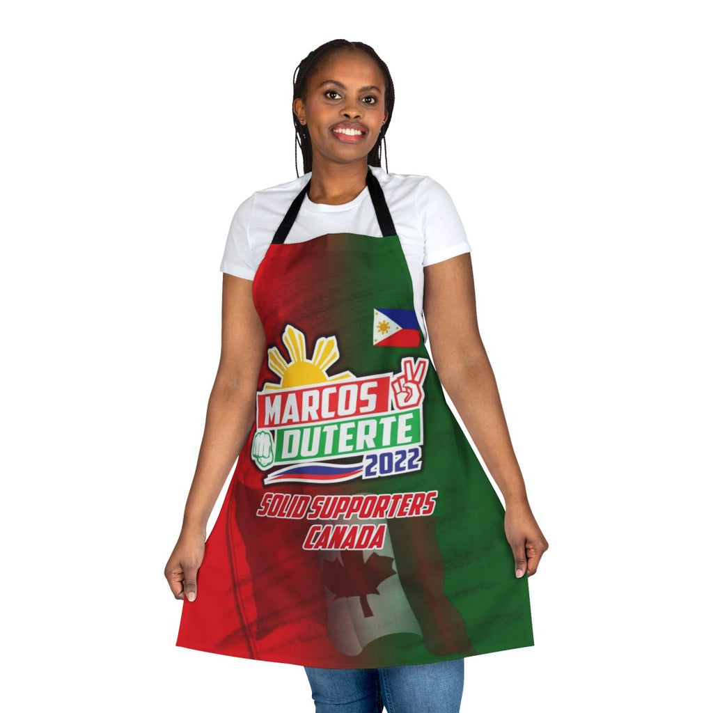 Customizable apron featuring Bongbong Marcos and Sara Duterte, the 2022 Philippines election candidates.