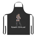 Custom wrestling apron featuring Kennedi Copeland design