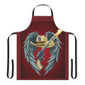 Personalized apron featuring Wynonna Earp and Wayhaught characters