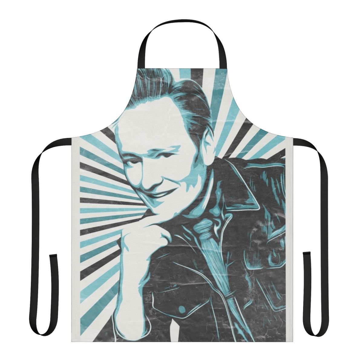 Custom apron featuring Team Coco vector art design