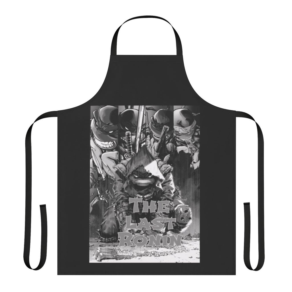 A stylish apron featuring a ninja turtles-inspired design