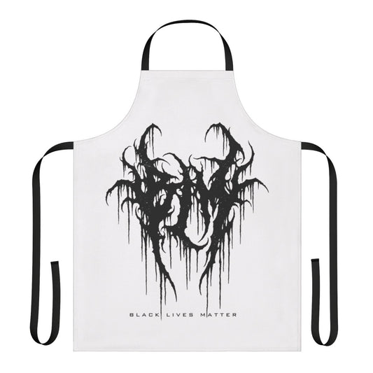 Apron with Black Lives Matter slogan and design to support social justice and equality