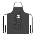 Puro-themed apron with changed design and skull and bones elements