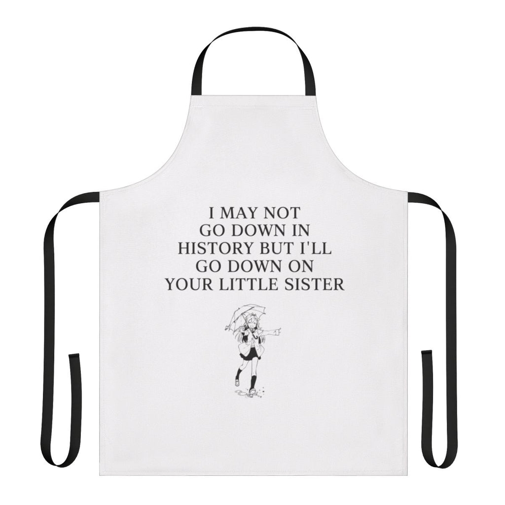 Cute anime-inspired apron for household chores and cooking