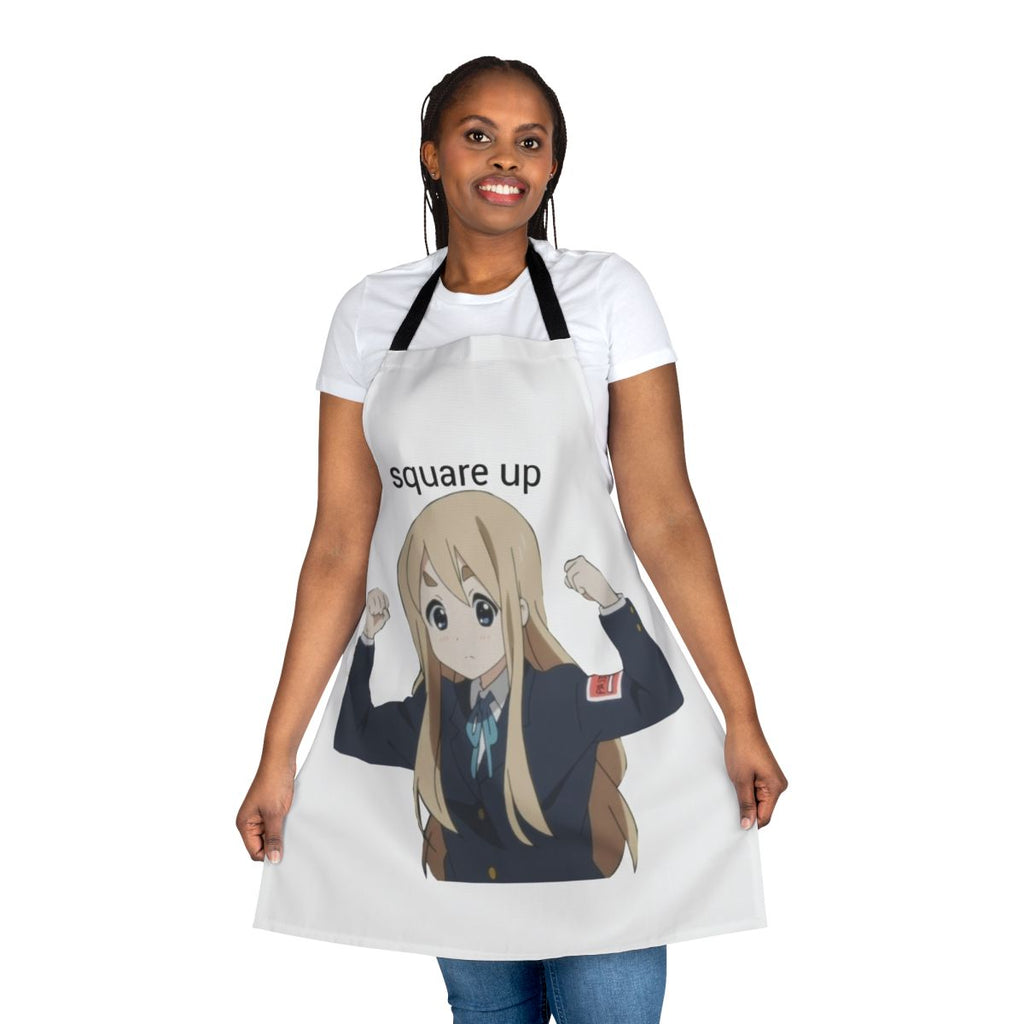 Mugi Square Up Apron featuring the character Tsumugi Kotobuki from the anime K-On!