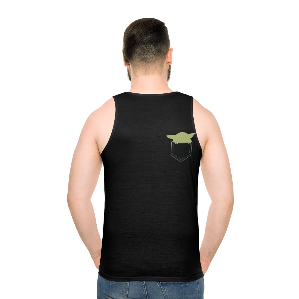 Cute Baby Yoda Star Wars Unisex Tank Top