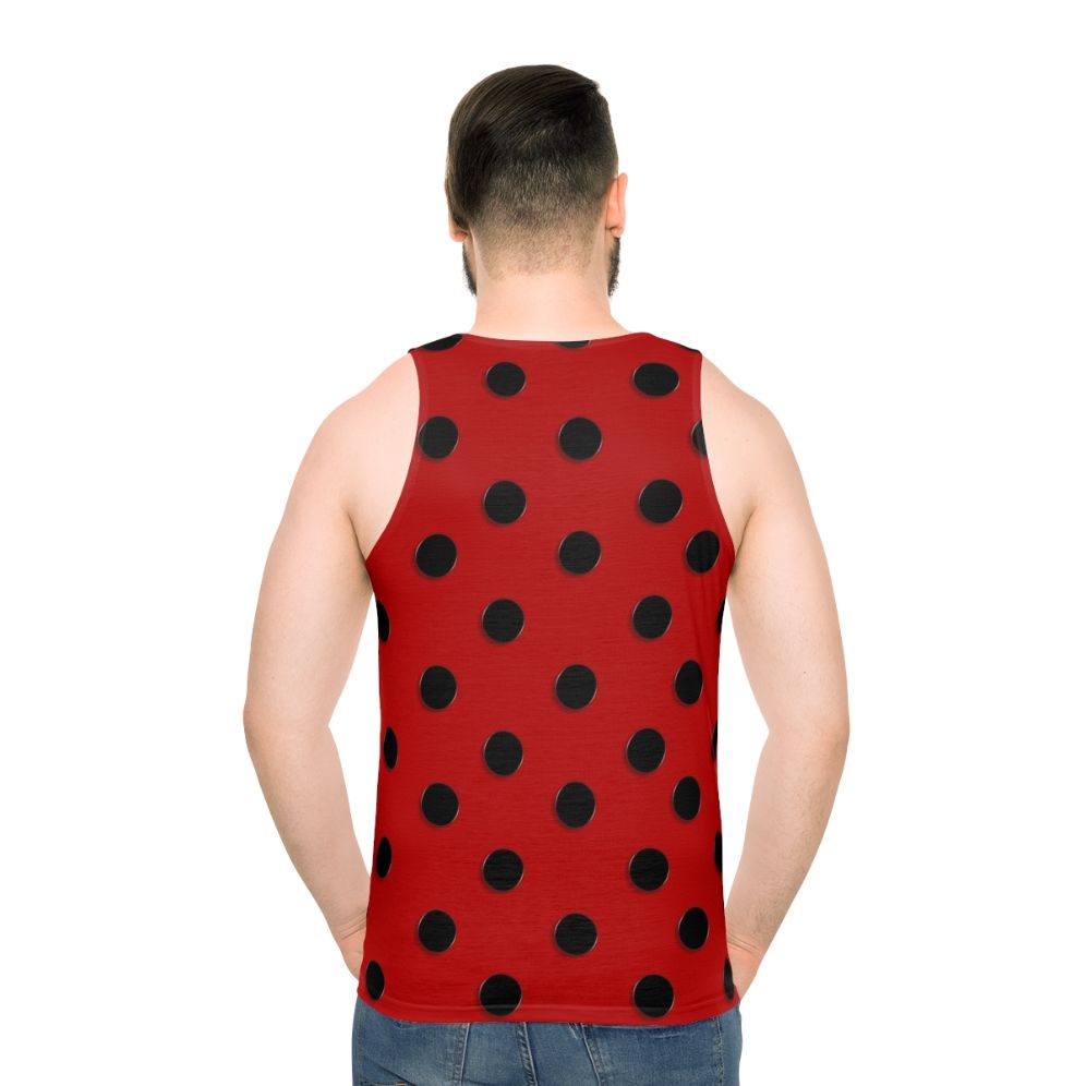 Cute ladybug unisex tank top