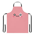 Maplestory-themed pink bean apron with a cute and whimsical design
