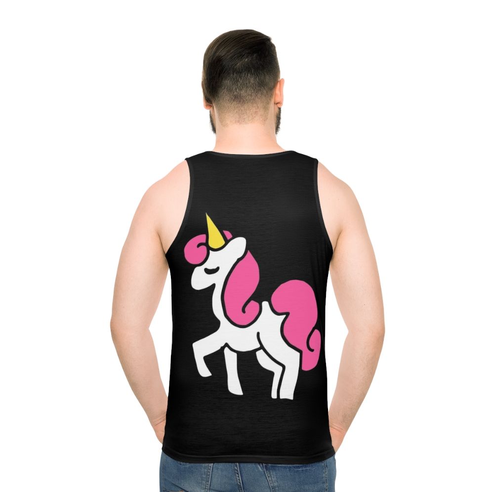 Cute unicorn unisex tank top