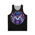 Cyber Geisha Dreams Unisex Cyberpunk Tank Top