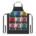 Cybermen inspired apron with Warhol-style pop art design
