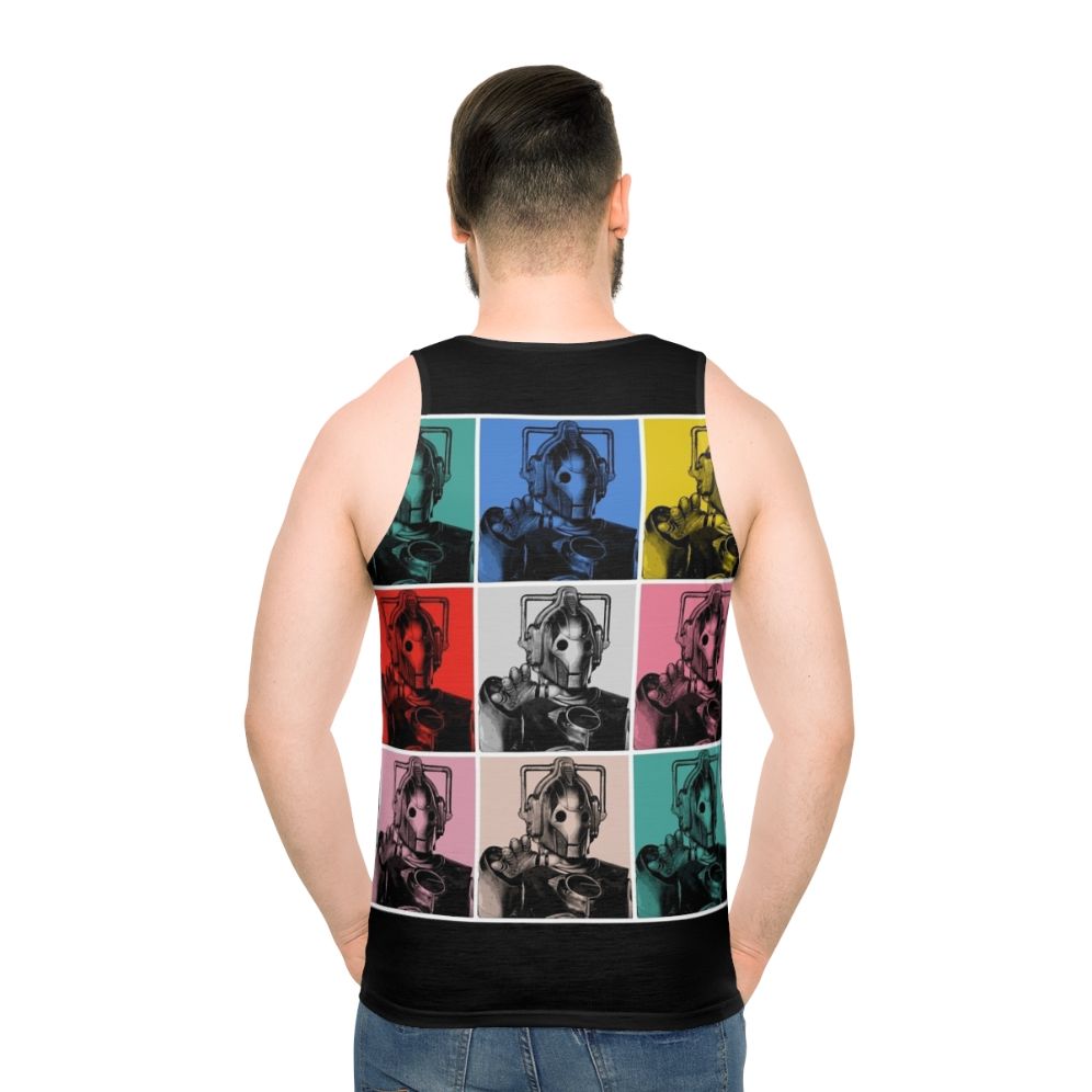 Cybermen Warhol Inspired Unisex Tank Top