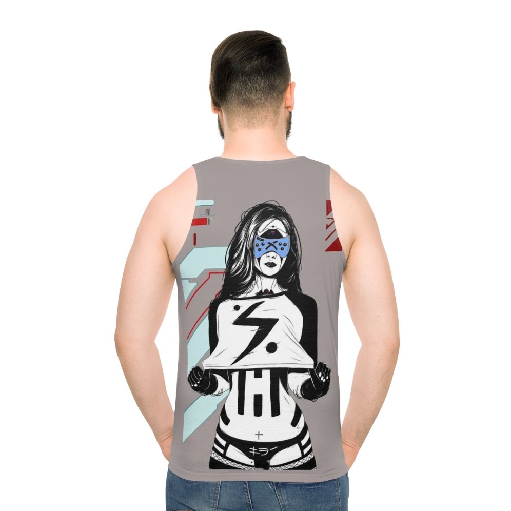 Cyberpunk Cyborg Unisex Futuristic Tank Top