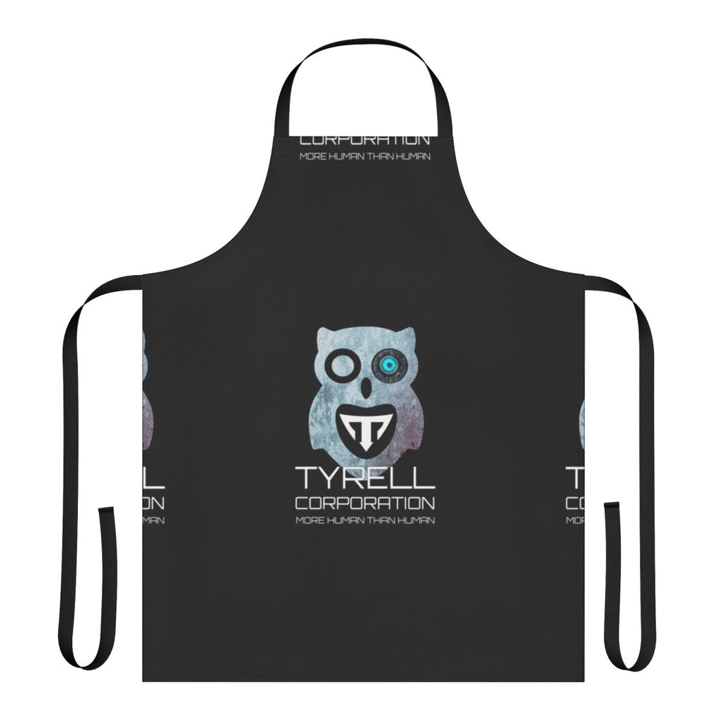 Cyberpunk dystopian apron inspired by the sci-fi classic Blade Runner