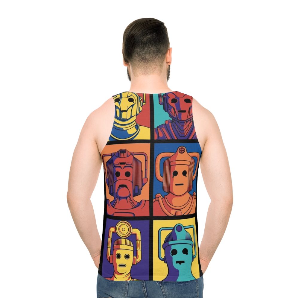 Cyberpunk Evolution Doctor Who Unisex Tank Top
