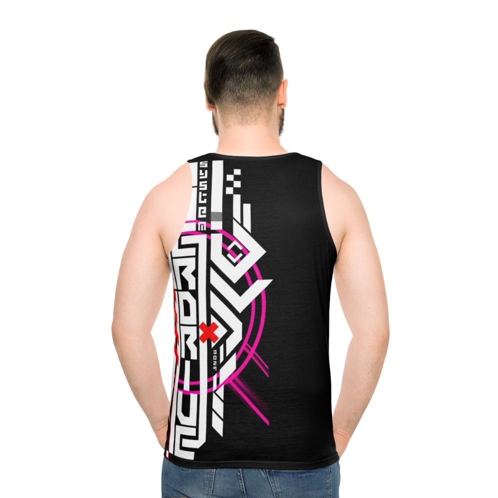 Cyberpunk futuristic unisex tank top