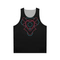 Cyberpunk inspired unisex gamer tank top