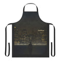 Cyberpunk-Inspired Warriors Landscapes Apron
