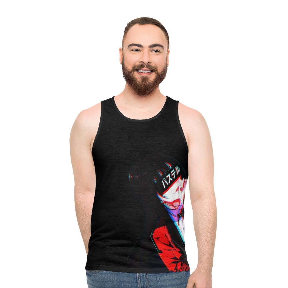 Cyberpunk Kakegurui Anime Inspired Unisex Tank Top