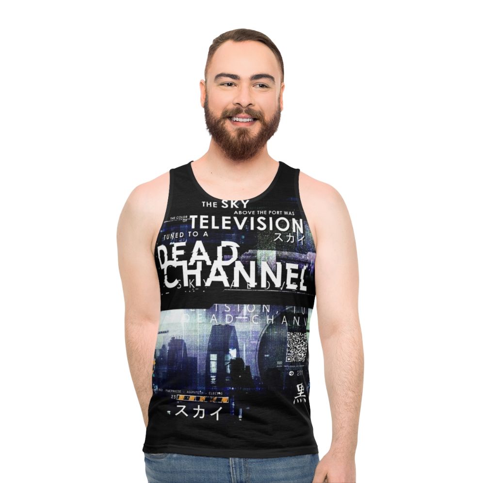 Cyberpunk unisex tank top