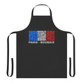 Apron inspired by the Paris Roubaix cycling race in northern France