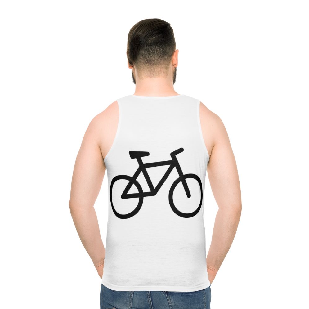 Unisex bicycle tank top for cycling enthusiasts
