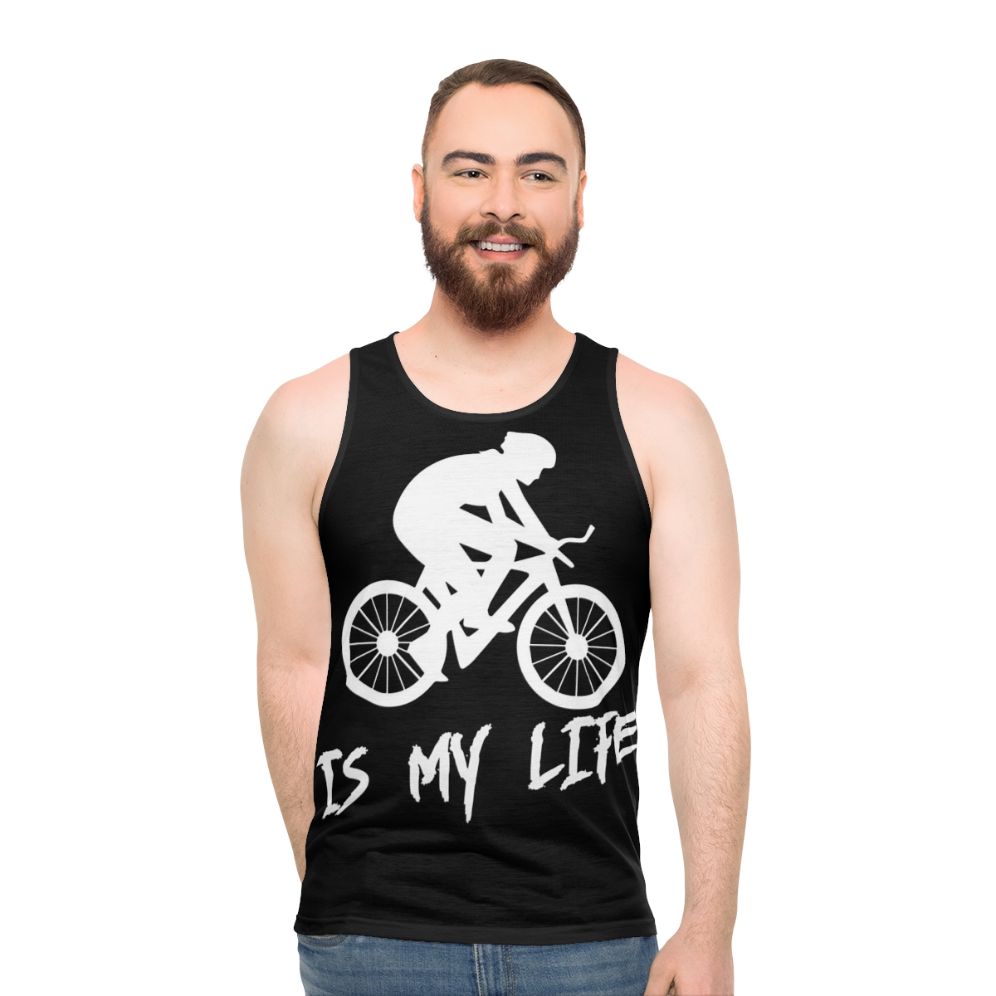 Cycling Enthusiast Unisex Tank Top
