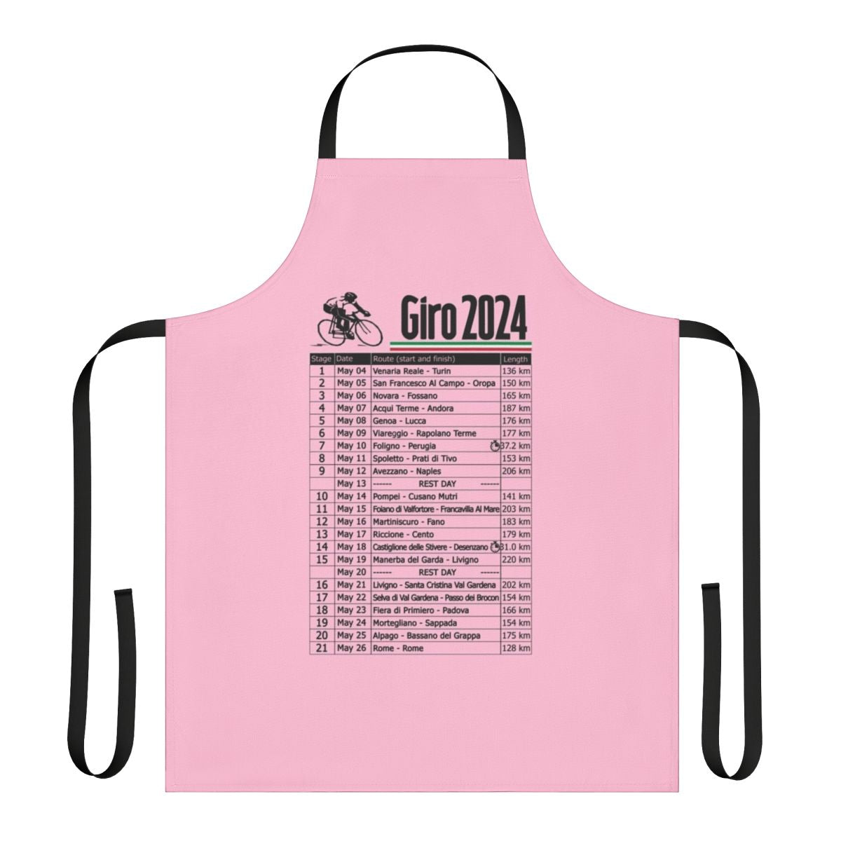 Giro d'Italia 2024 Cycling Apron