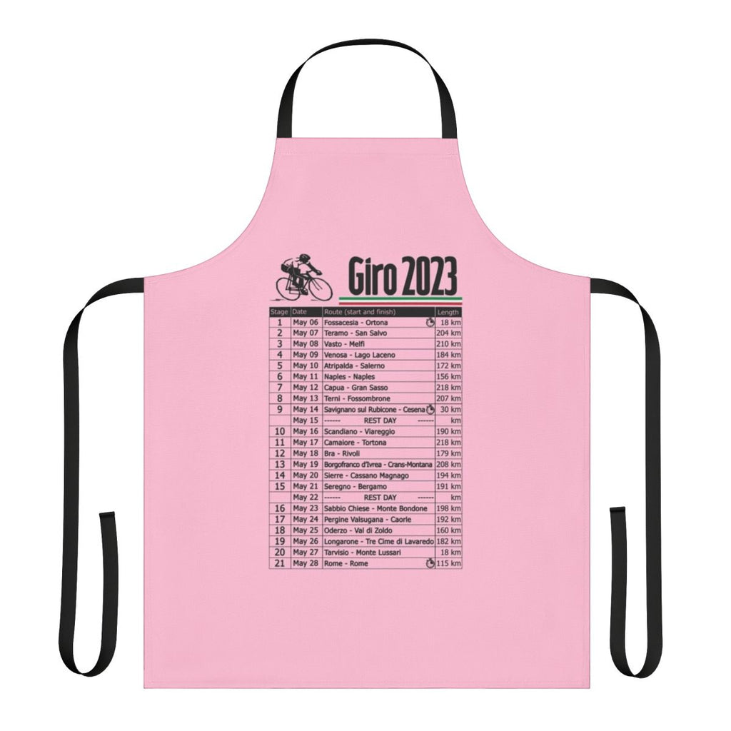 Giro d'Italia 2023 themed cycling apron for bike racing fans