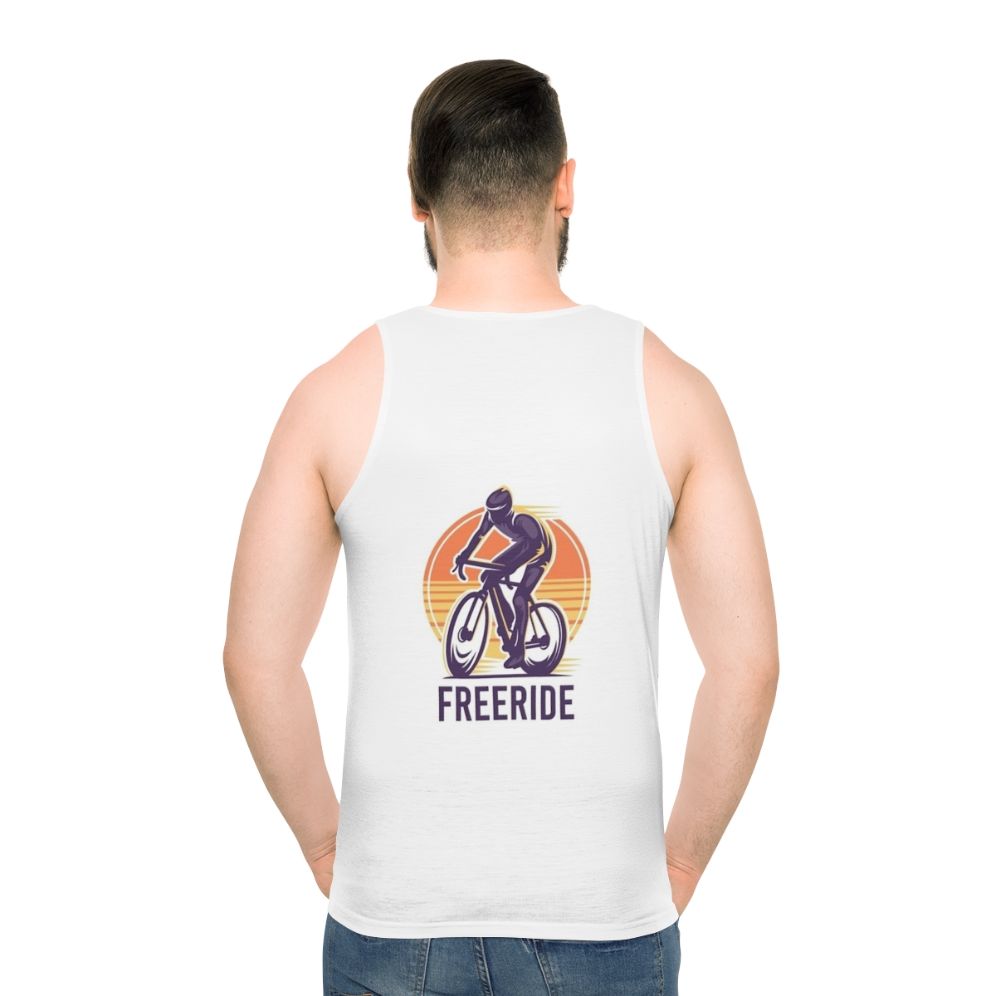 Cycling hobbies unisex sports tank top