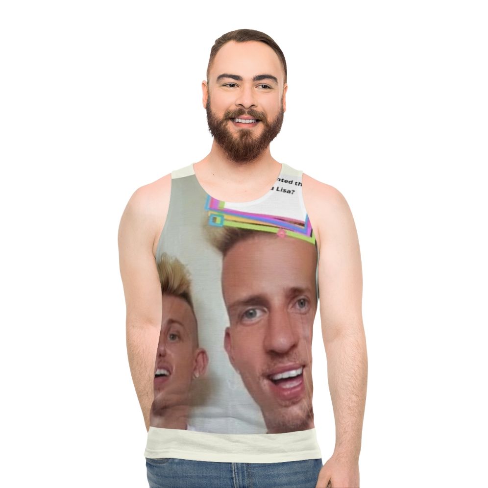 Da Vinki Twins Unisex Tank Top