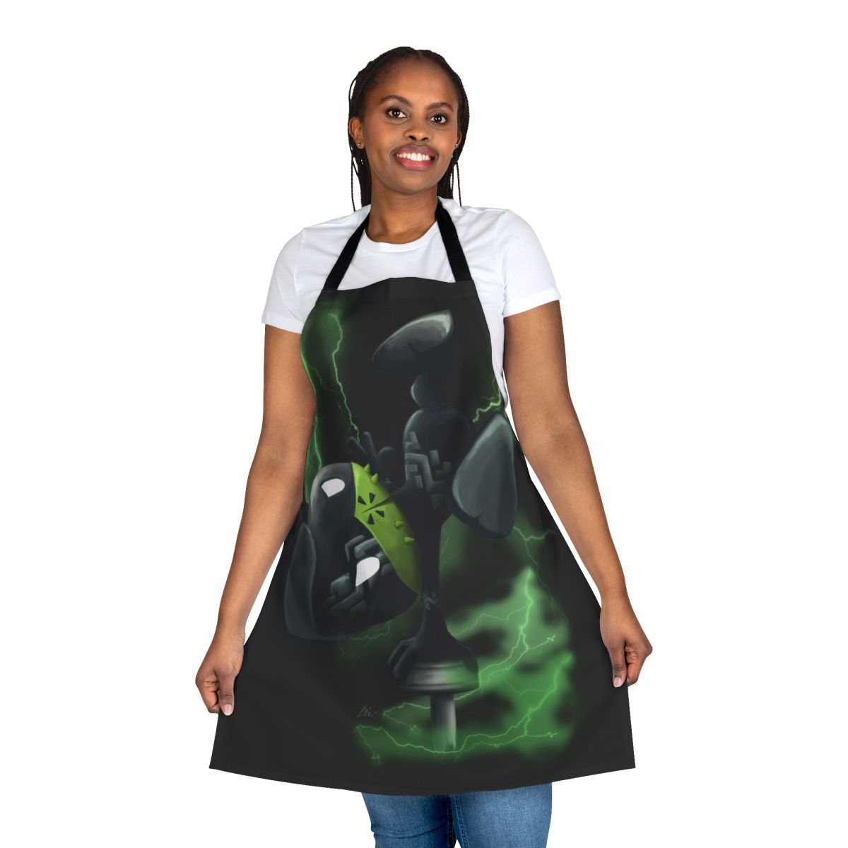 Dadamato inspired apron featuring the popular Matoki characters from the K-pop group B.A.P.