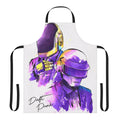 Daft Punk inspired watercolor design apron