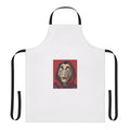 Dali-inspired apron with Money Heist/La Casa de Papel design
