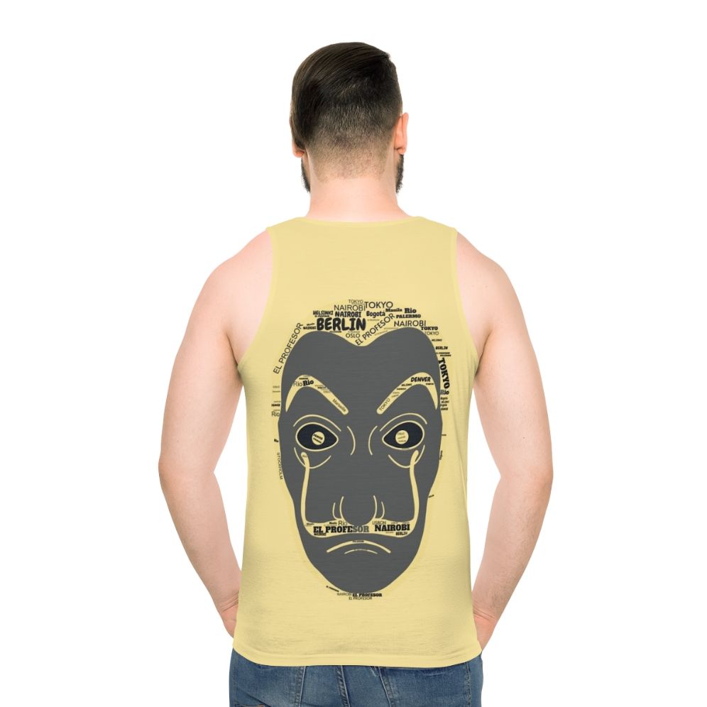 Dali Mask La Casa De Papel Unisex Tank Top
