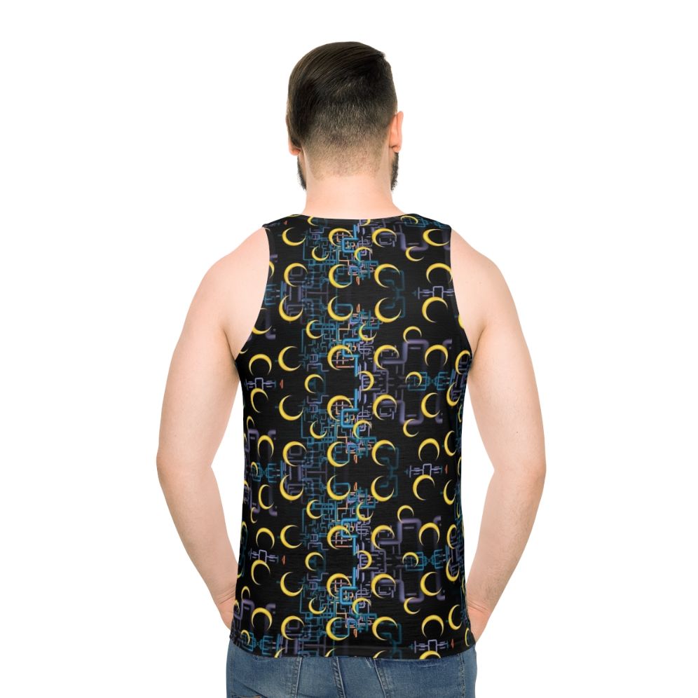Dan Flashes Pattern Unisex Tank Top