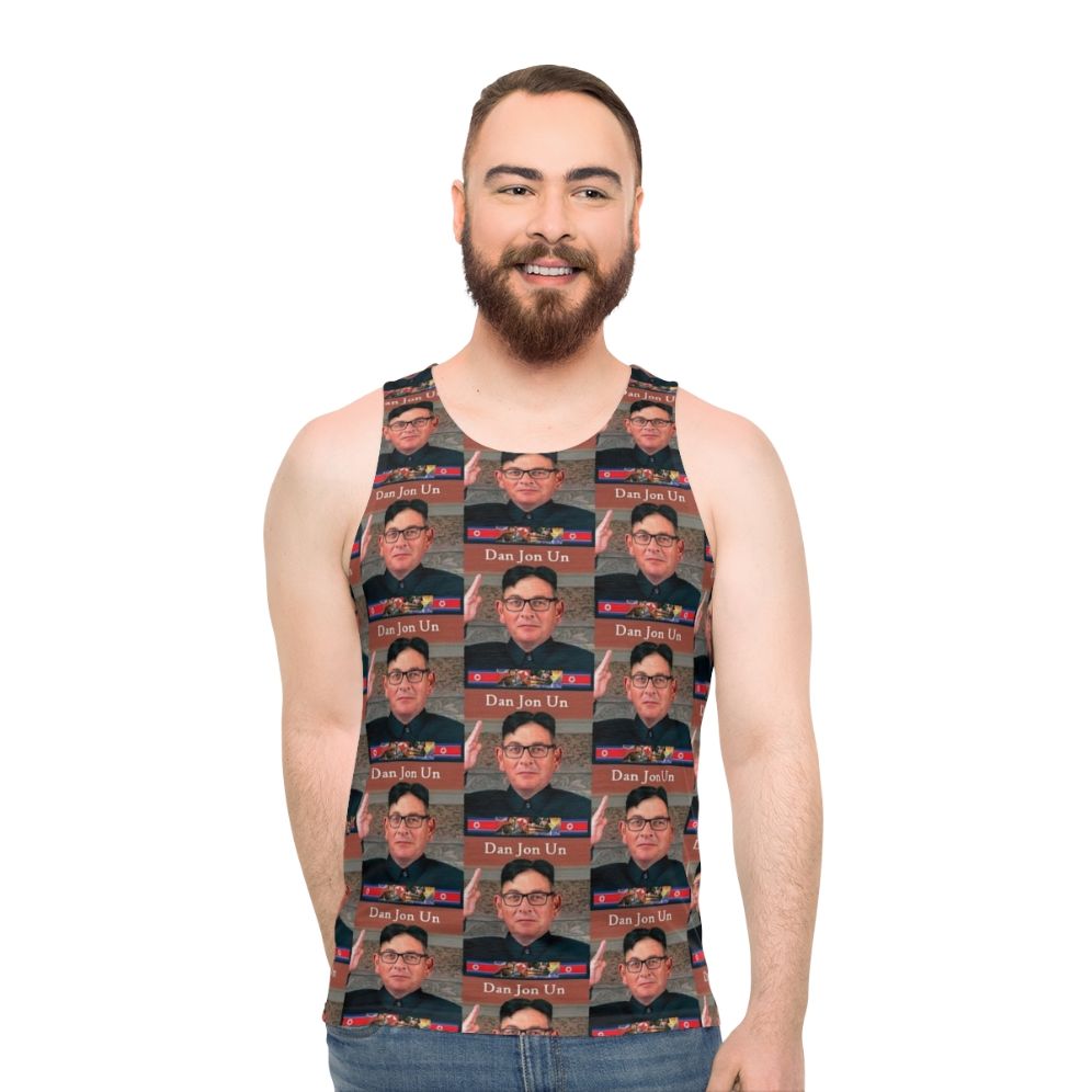 Dan The Dictator Dan Jon Un Unisex Tank Top