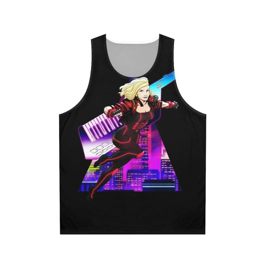 Dana Jean Phoenix Synthwave Unisex Tank Top