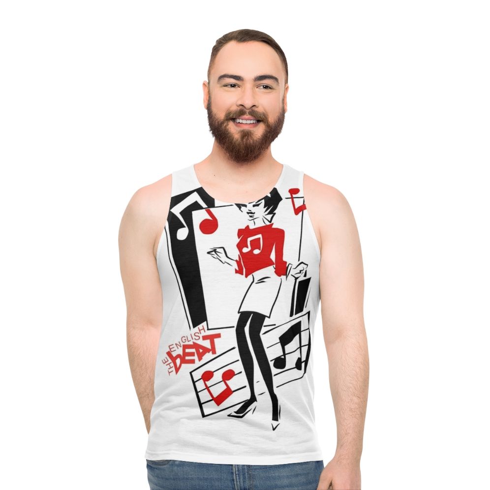 Dance Beat Unisex Tank Top