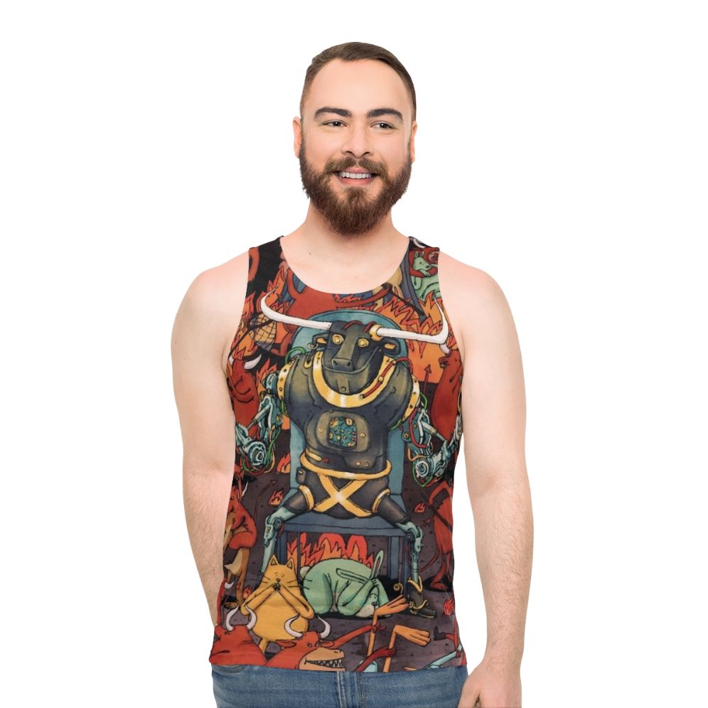 Dance Gavin Dance Sphinxx Afterburner Unisex Tank Top