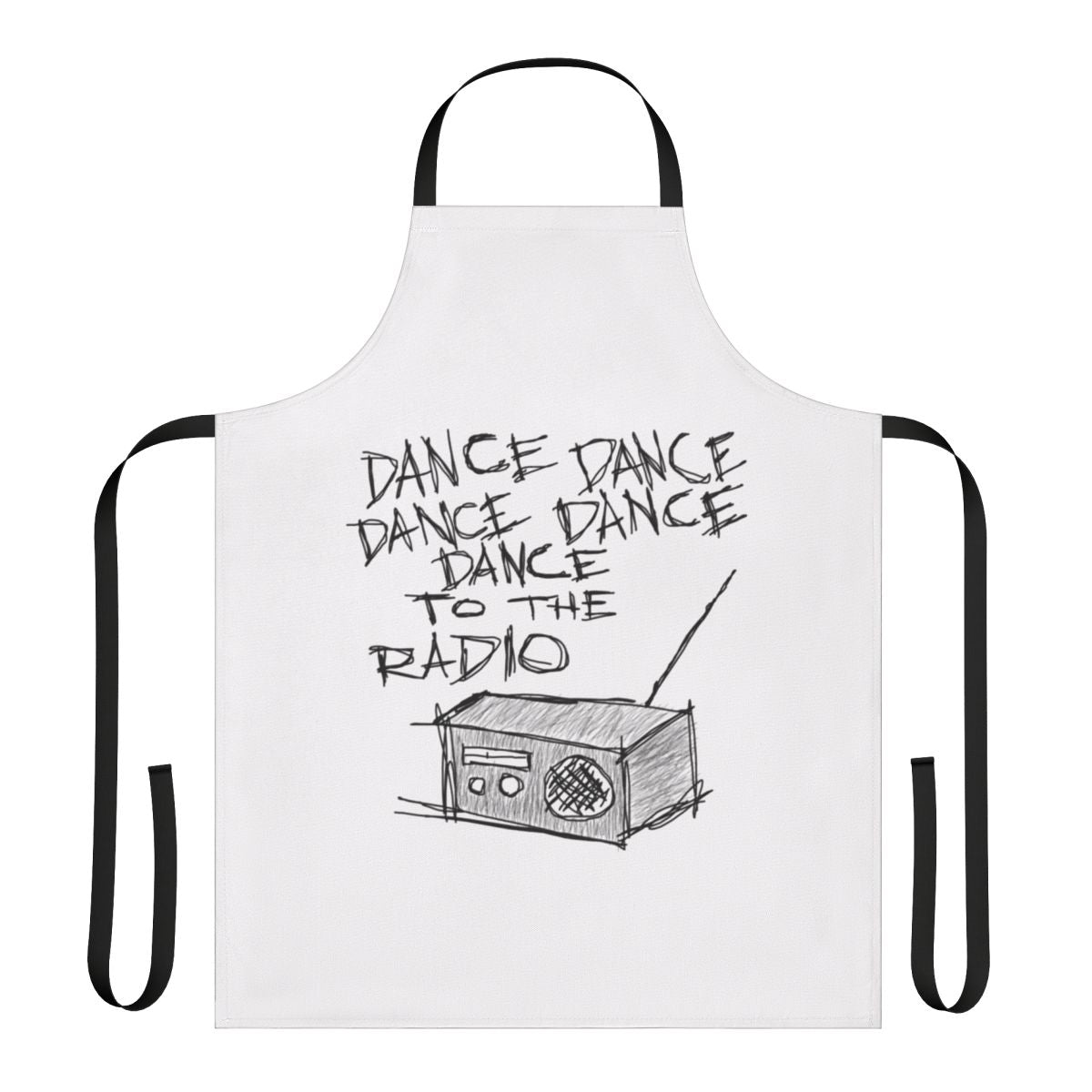 Dance Radio Apron featuring Joy Division and New Order band members