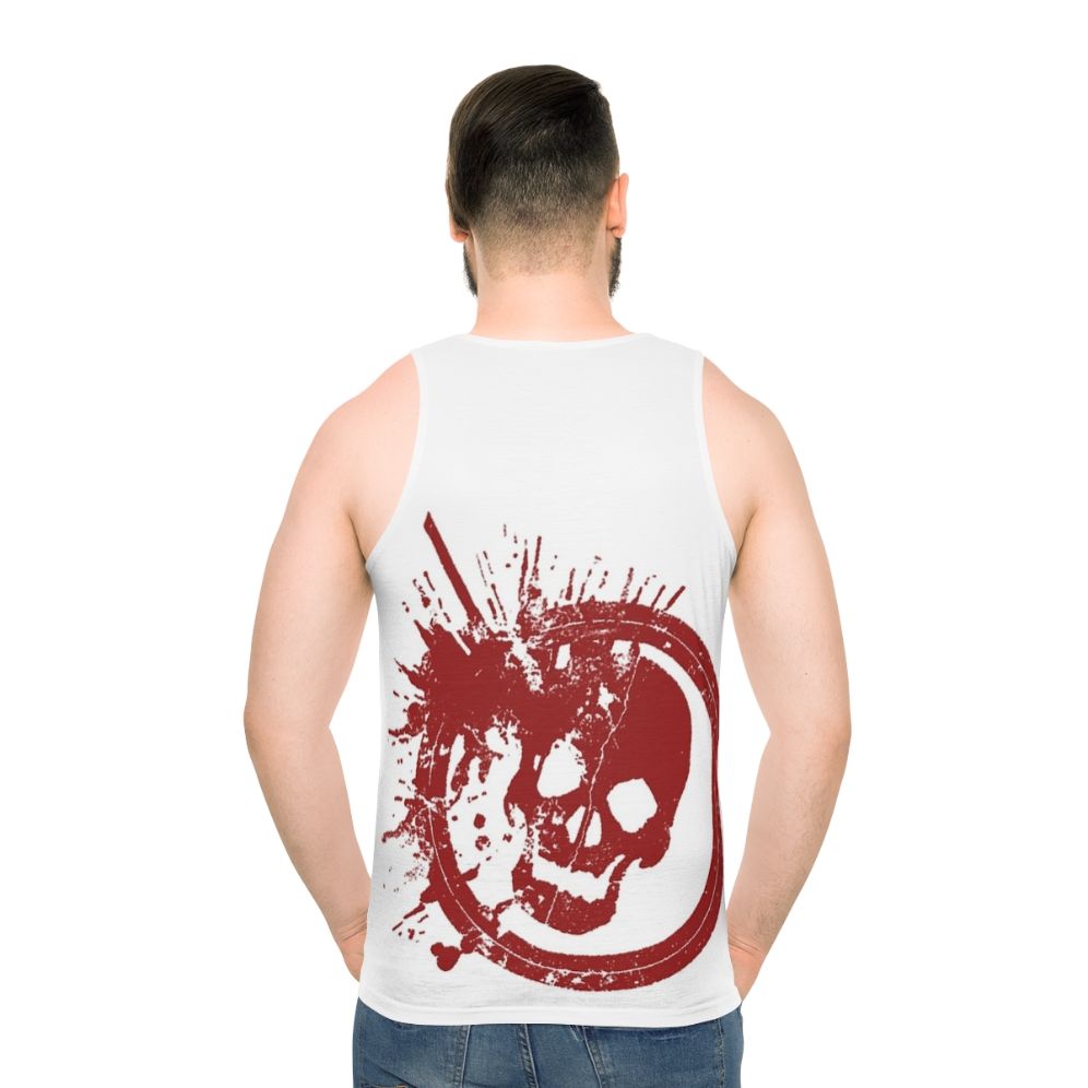 Danganronpa Leon Kuwata Skull Unisex Tank Top